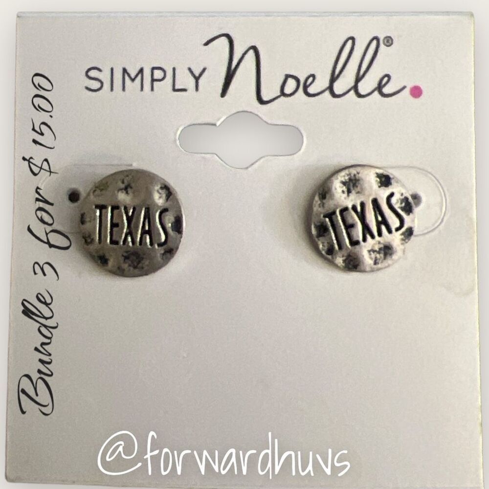 Bundle Sale 3 for $15 | Simply Noelle Texas Star Stud Earrings